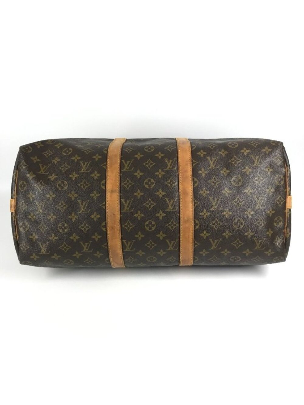 Louis Vuitton Boston Bag Keepall Bandouliere 50 Monogram Canvas Brown - Picture 5 of 9